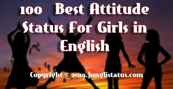 Best-attitude-status-girls-english